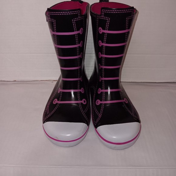 DISNEY SHAKE IT UP RAIN BOOTS - Picture 1 of 6